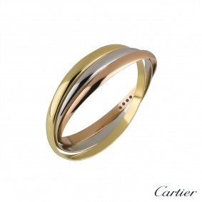 Cartier 18k Three Colour Gold Trinity Bracelet B&P